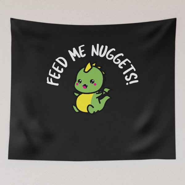 Item preview, Feed me nuggets dinosaur designed and sold by snowry.
