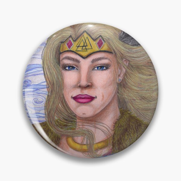 Item preview, The Norse Goddess Frigg designed and sold by PtahRaeArt.