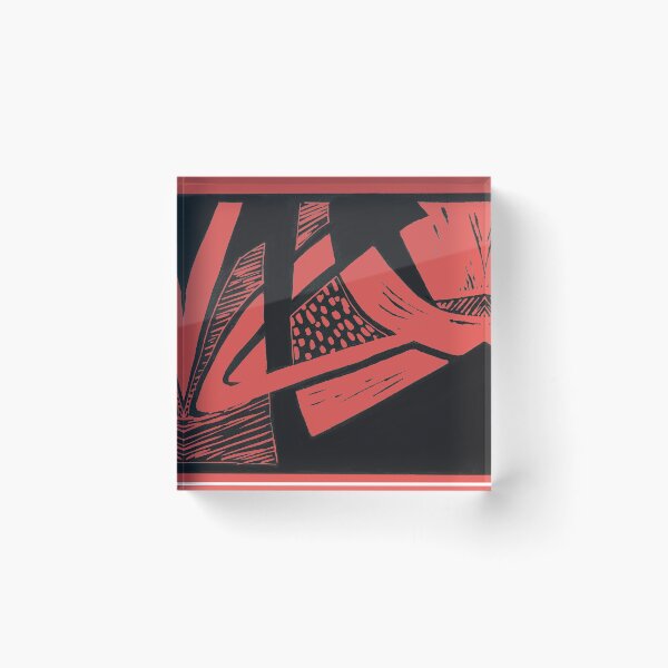 Item preview, Zenith/ Vermillion Abstract designed and sold by Karen Eutemey.