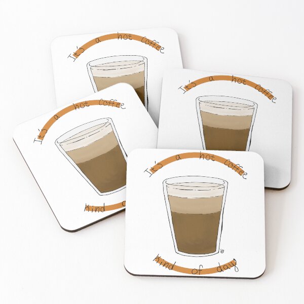 Artikelvorschau, Heißer Kaffee Art des Tages entworfen und verkauft von Sweeter Than Honey Designs.