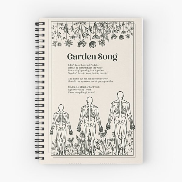 Item preview, phoebe bridgers "garden song" lyrics designed and sold by beautyatwork.