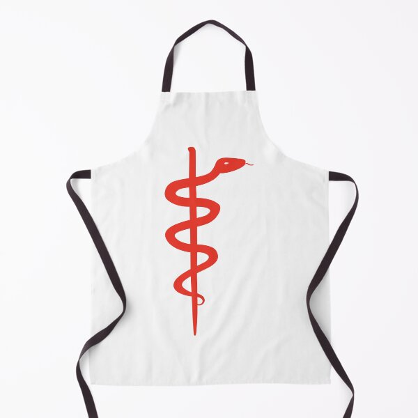 Item preview, Rod of Asclepius Red Silhouette designed and sold by Artsy-Chemist.