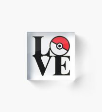 LOVE POKÉMON Acrylic Block