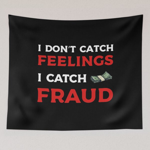 Item preview, Don't catch feelings catch fraud Gift T-shirt for Valentines Day, Valentine's Day Present, Funny CPA Jokes, Accounting Memes Mugs designed and sold by Eddyed.