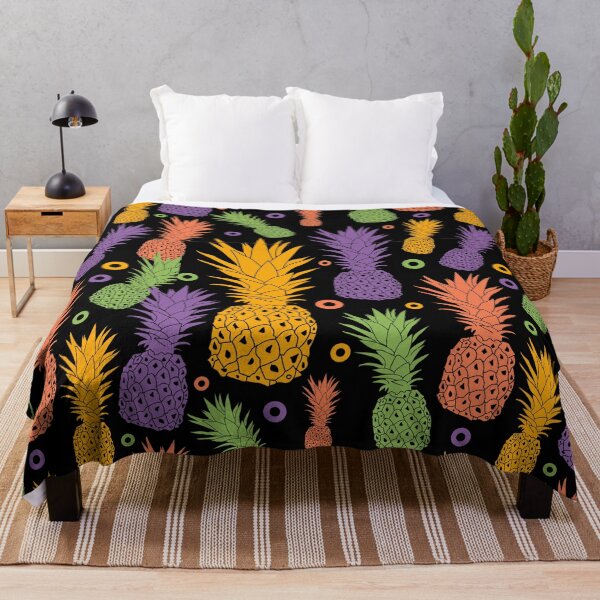 Item preview, Tropical Pineapple Fruit Pattern designed and sold by SidhuKeet1.