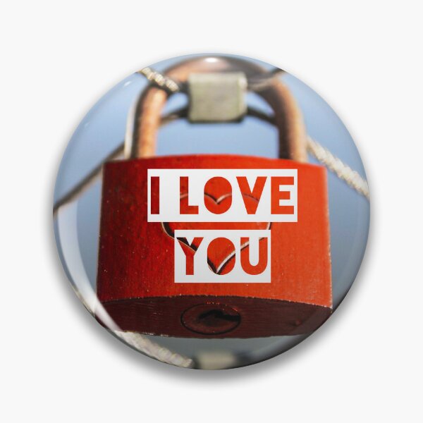 Item preview, I love you. Red color. Love Lock. Valentine Day. 2022. Love. Lock. Red. Emotion. Romance. Romantic. Girlfriend. designed and sold by TheNatureTalent.