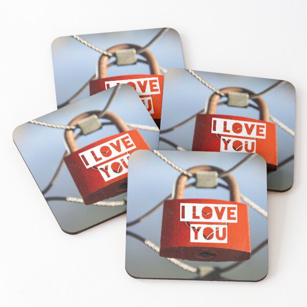 Item preview, I love you. Red color. Love Lock. Valentine Day. 2022. Love. Lock. Red. Emotion. Romance. Romantic. Girlfriend. designed and sold by TheNatureTalent.