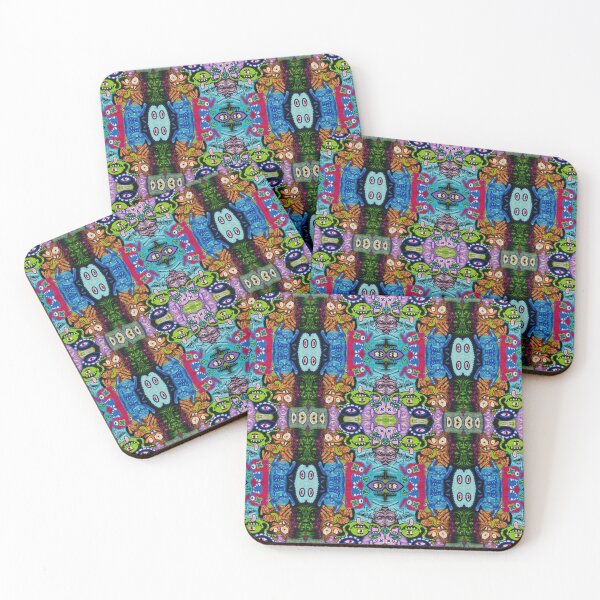 Item preview, Graffiti Pattern - Meeting of the Monsters designed and sold by BullishGraphics.