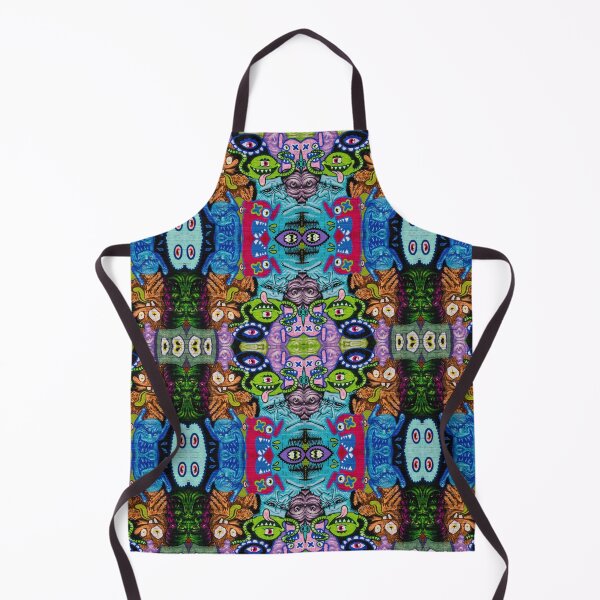 Item preview, Graffiti Pattern - Meeting of the Monsters designed and sold by BullishGraphics.