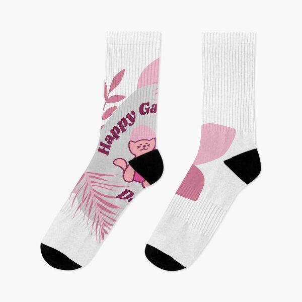Item preview, Happy Galentine's Day Pink Cat designed and sold by HaleynBleu.