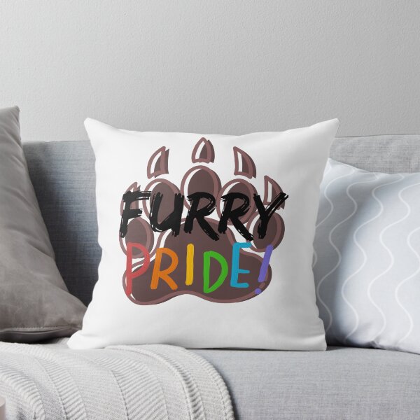 Item preview, Furry PRIDE Graphic Gay Bi Trans LGBT Furry - Rainbow designed and sold by DaddyKoti.