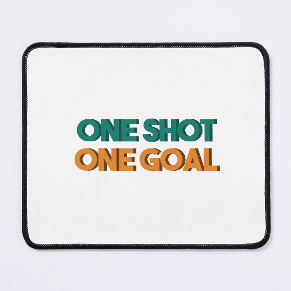 Item preview, One Shot One Goal designed and sold by AnisosPteron.