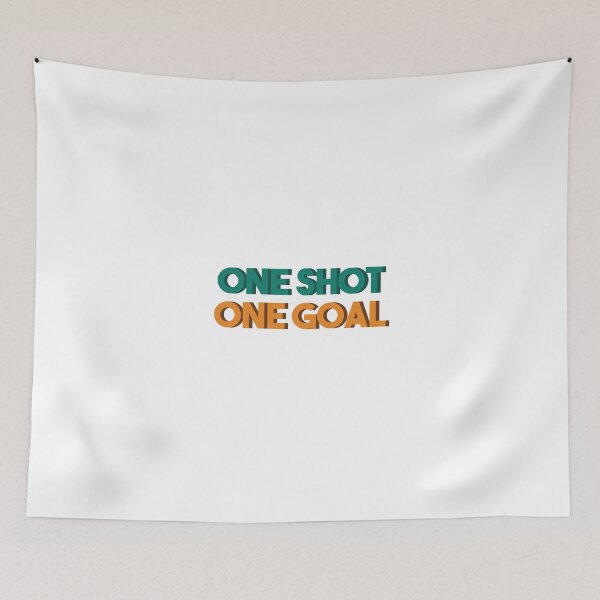Item preview, One Shot One Goal designed and sold by AnisosPteron.