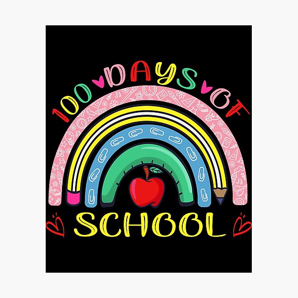 Item preview, 100 days of school designed and sold by Glamorous Gift Ideas,LLC.