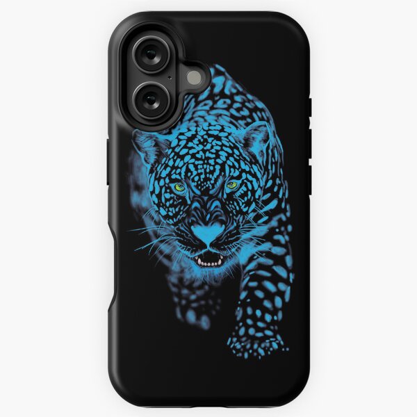 Item preview, Blue jaguar designed and sold by Olga Chetverikova.
