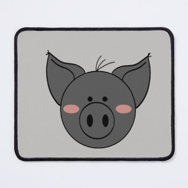 Item preview, Bean The Piggy Face designed and sold by ThePigPatch.