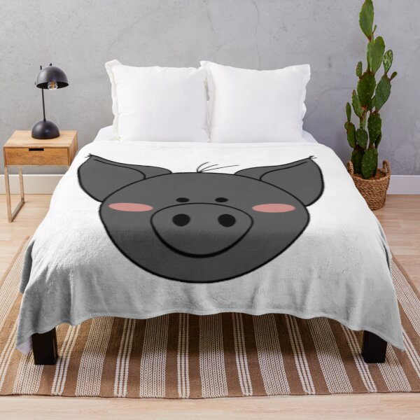 Item preview, Bean The Piggy Face designed and sold by ThePigPatch.
