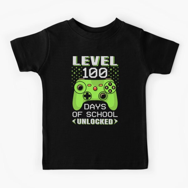 Item preview, level 100 days of school unlocked designed and sold by Glamorous Gift Ideas,LLC.