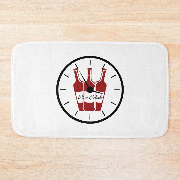 Item preview, Wine O' Clock (red bottles - white background) designed and sold by sessiet.
