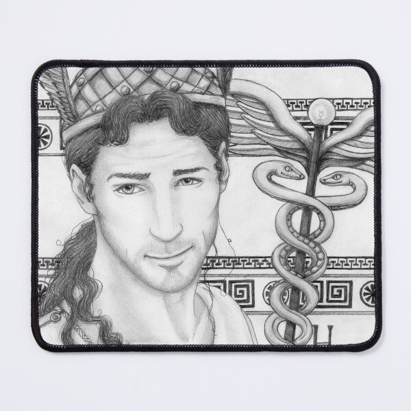 Item preview, The Greek God Hermes designed and sold by PtahRaeArt.