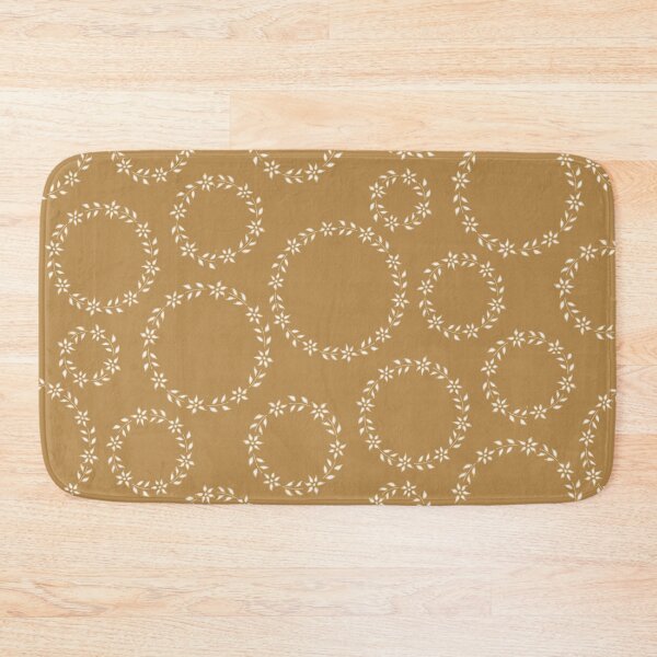 Item preview, Caramel floral wreath designed and sold by FrancesPoff.