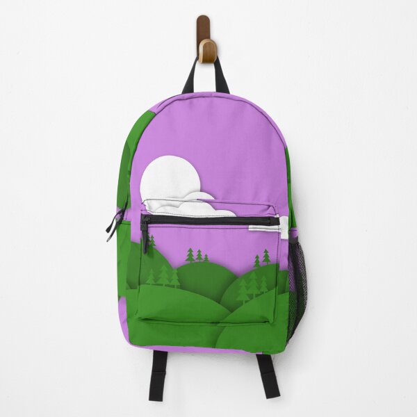 Item preview, Genderqueer Pride Flag Art Landscape Paper Cut Out designed and sold by cashewdays.