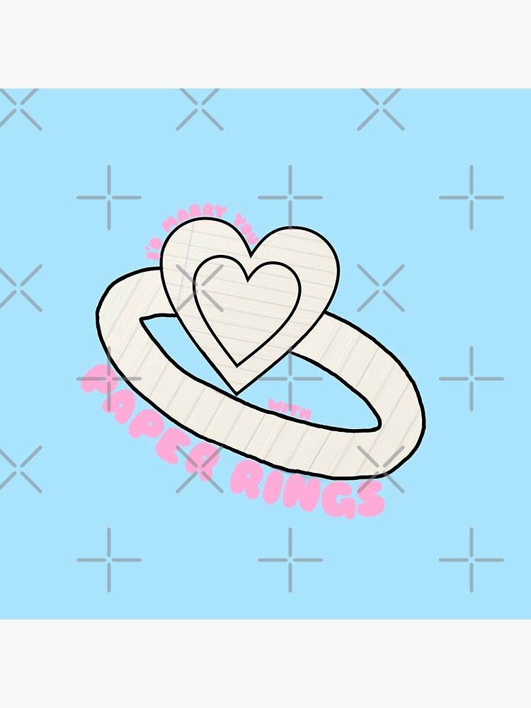 "Taylor Swift Lover Paper Rings Graphic" Poster for Sale by
