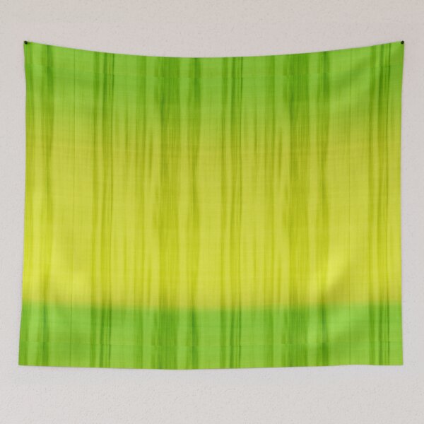 Item preview, Neon Green Sage Curtains Fabric Flowy Flowing Interior Design Pattern Retro Vintage  designed and sold by Shayna Westfall.