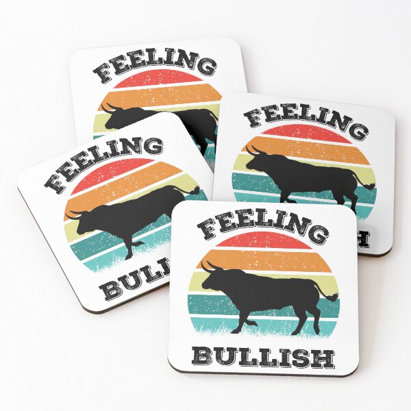 Item preview, Bull Stock Market and Crypto Funny Saying Feeling Bullish designed and sold by elvisg03.