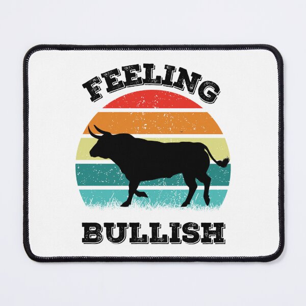 Item preview, Bull Stock Market and Crypto Funny Saying Feeling Bullish designed and sold by elvisg03.