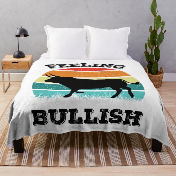 Item preview, Bull Stock Market and Crypto Funny Saying Feeling Bullish designed and sold by elvisg03.