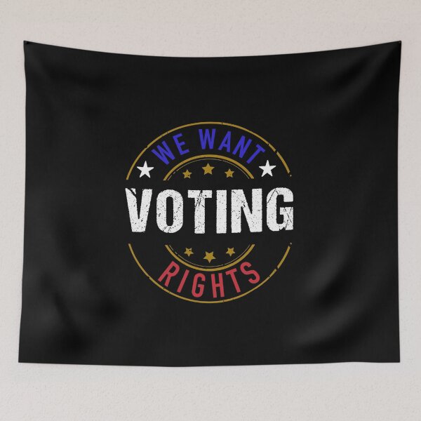 Item preview, We Want Voting Rights designed and sold by JooArtPrints  ★★★★★.