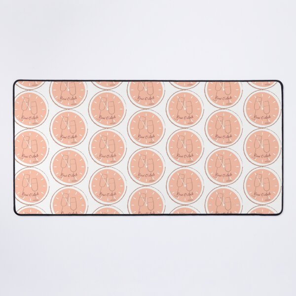 Item preview, Rosé O' Clock (pink glasses clink) designed and sold by sessiet.