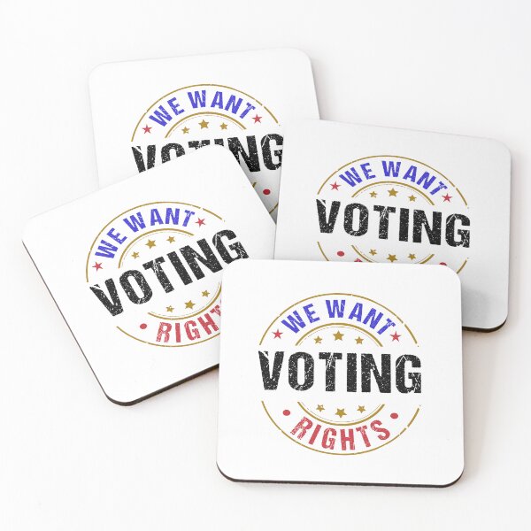 Item preview, We Want Voting Rights designed and sold by JooArtPrints  ★★★★★.