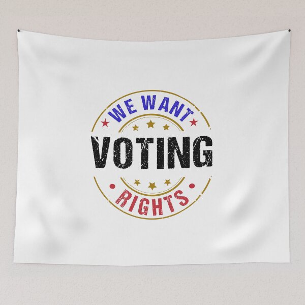 Item preview, We Want Voting Rights designed and sold by JooArtPrints  ★★★★★.