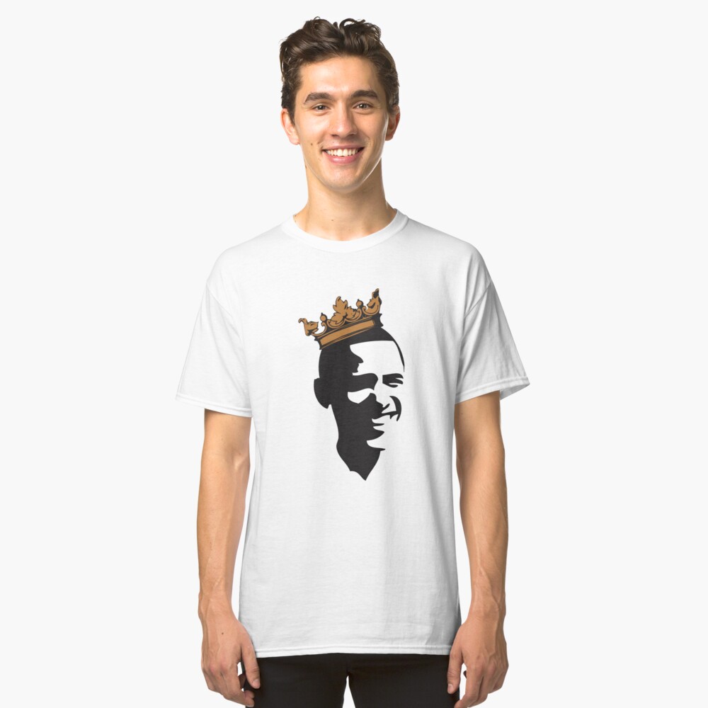 Obama Crown Classic T-Shirt Front
