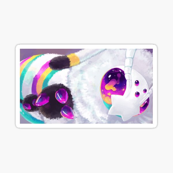 Chrys the CMYK bug Sticker