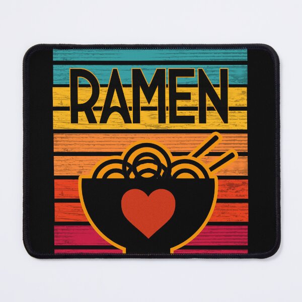 Aperçu de l'œuvre Ramen de style vintage - Amateurs de ramen - Ramen créée et vendue par CattlettArt.