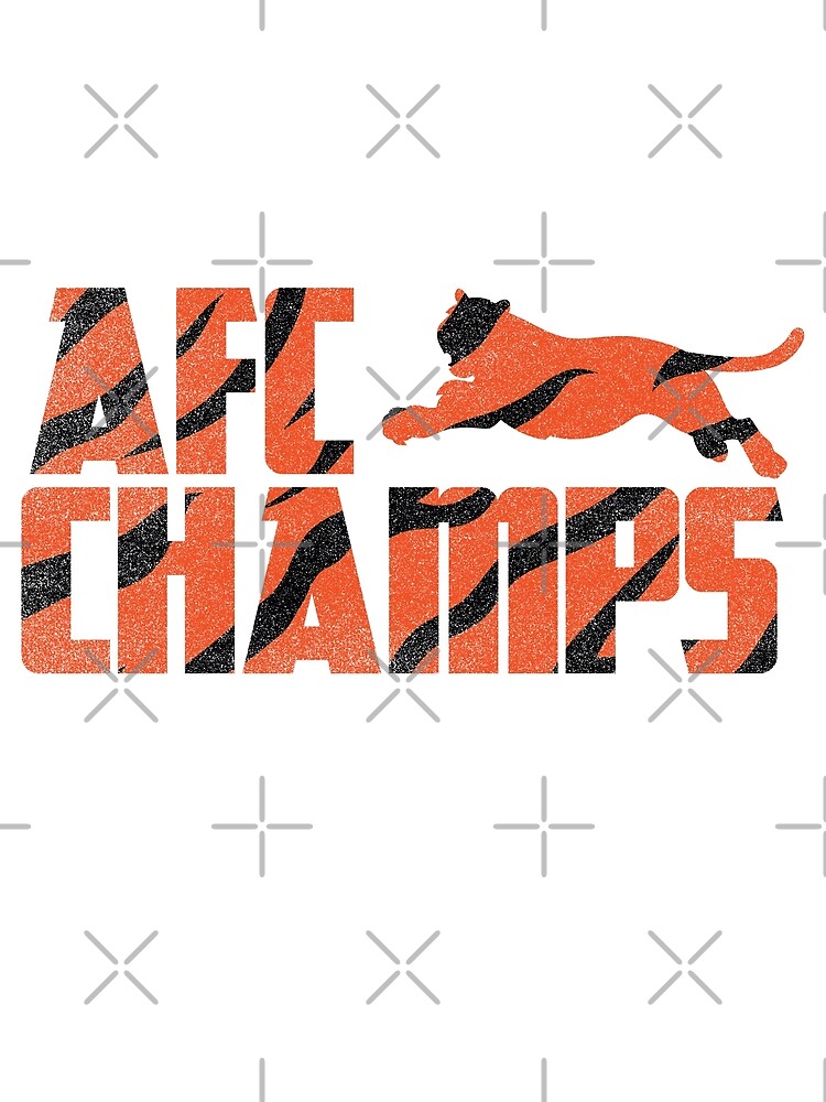 Cincinnati Bengals AFC champs canvas, Cincinnati Bengals wall art