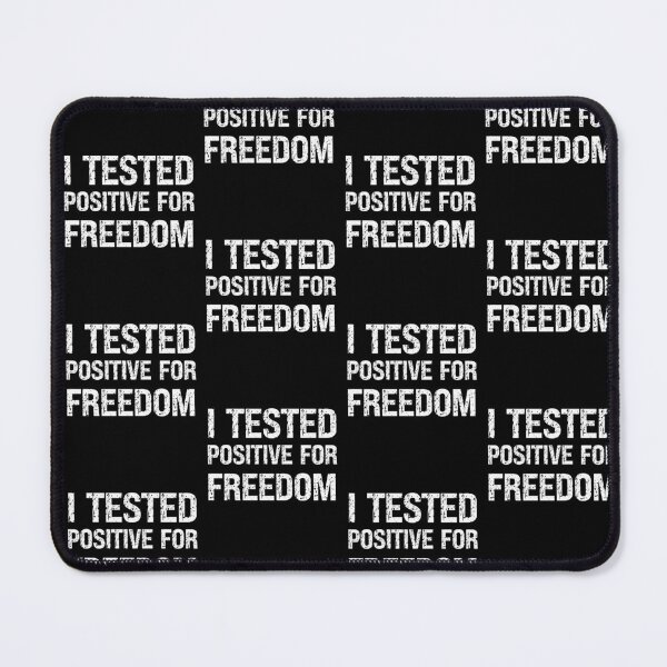 Item preview, I Tested Positive For Freedom Simple Distressed Text Funny Quote designed and sold by pedrored369.