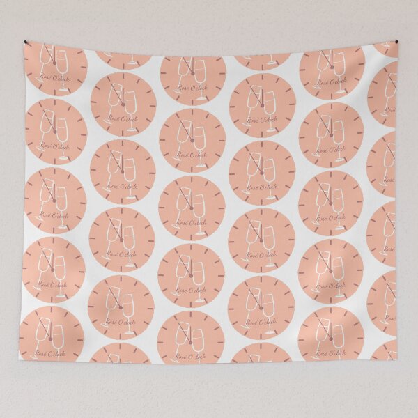 Item preview, Rosé O' Clock (white glasses clink) designed and sold by sessiet.