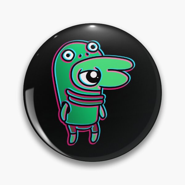 Artikelvorschau, LÄCHELNDE FREUNDE - Gleb oder Glep mr Frog, bliblie, Pim, Alan, Grim (Kunst des Autors) entworfen und verkauft von mrGoodwin90.
