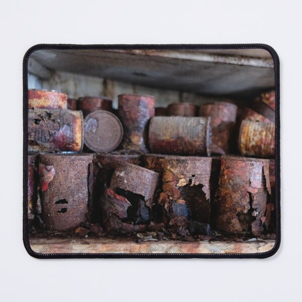 Item preview, Abandoned - Rusty Cans in a Ghost Town designed and sold by SparklePyre.