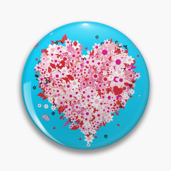 Item preview, Beautiful floral heart designed and sold by Olga Chetverikova.