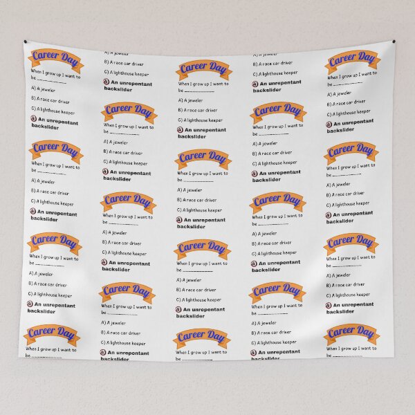 Item preview, Career Day – Want to Be CAREFREE! designed and sold by Ferocious-Pear.