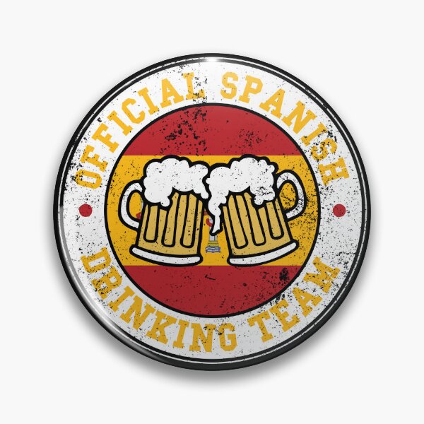 Item preview, Official Spanish Drinking Team Funny Spain Drinking Team Gear designed and sold by DynamicDesign.