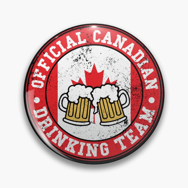 Item preview, Official Canadian Drinking Team Funny Canada Drinking Team Gear designed and sold by DynamicDesign.