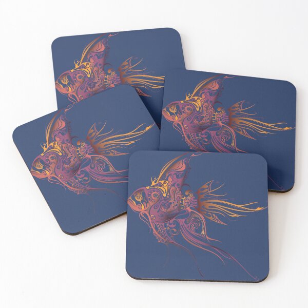 Item preview, Colorful patterned fish designed and sold by Olga Chetverikova.