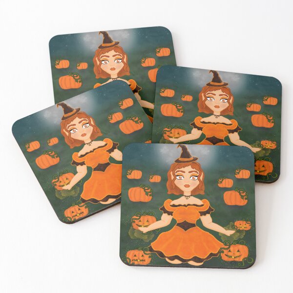 Item preview, Pumpkin Witch designed and sold by CharmedHeartArt.