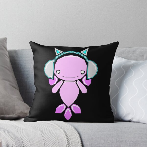 Item preview, AXOLOTL WITH CAT HEADPHONES designed and sold by the Zarock Shop.